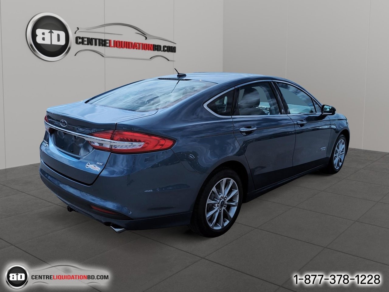 2018 Ford Fusion Energi SE ENERGI | A8539 Blue Granby - photo #5