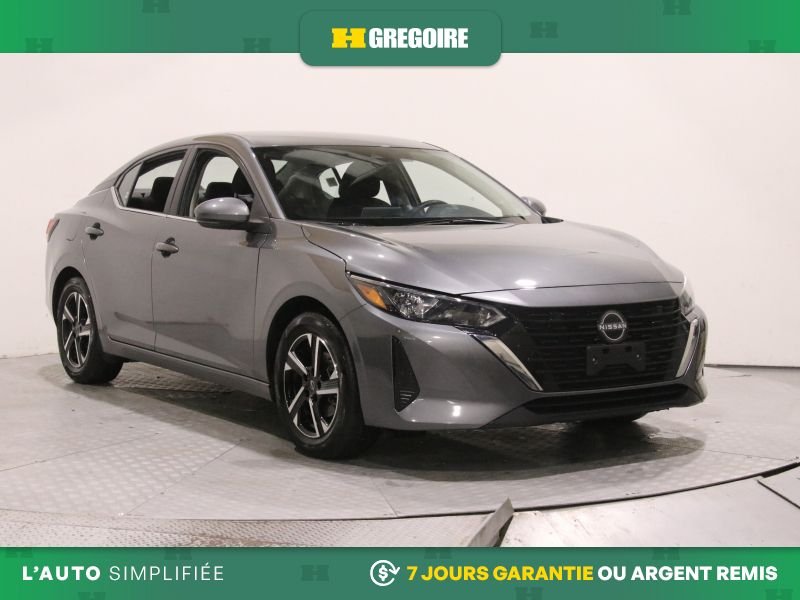 Nissan Sentra SV AUTO A/C GR ELECT MAGS CAM RECUL BLEUTOOTH 2024 Gris
