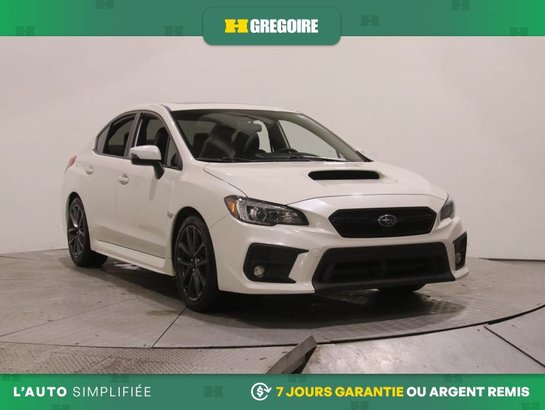 2019 Subaru WRX Sport-tech AWD AUTO A/C CUIR TOIT MAGS CAM RECUL B White