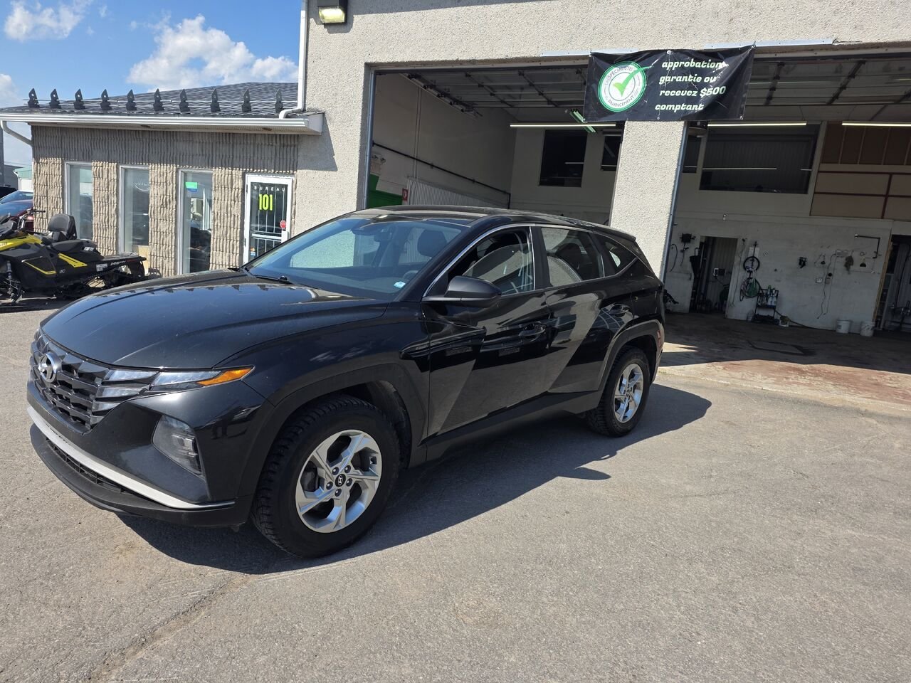 2023 Hyundai Tucson Black  - photo #1