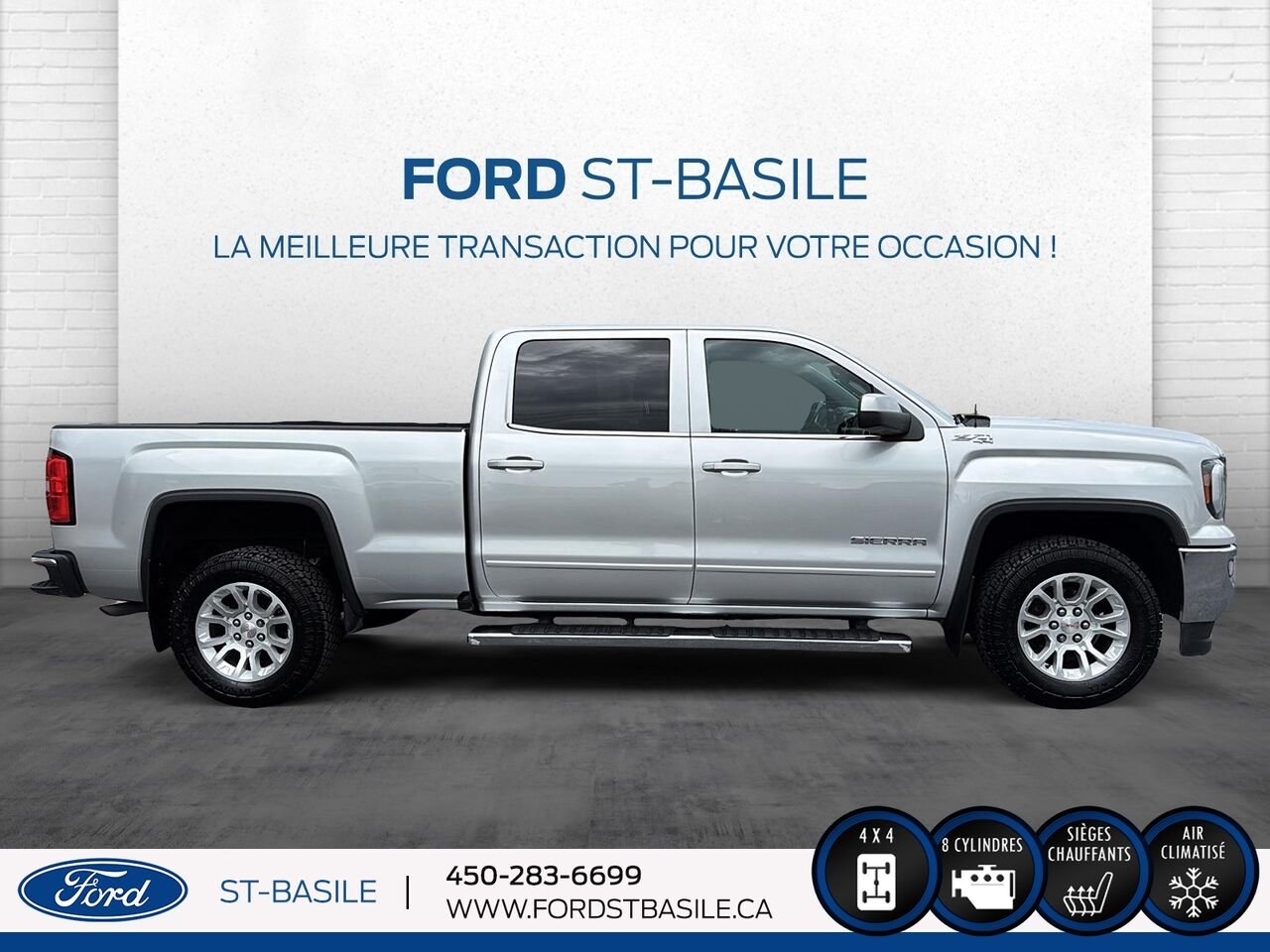 GMC Sierra 1500 2018 Gris Saint-Basile-le-Grand - photo #9