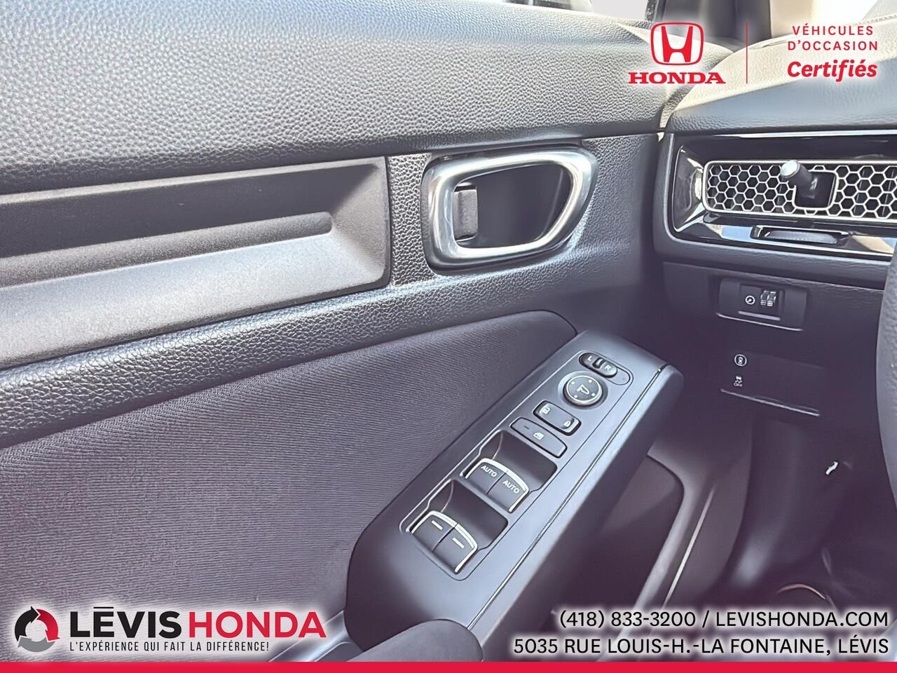 Honda Civic LX LX CVT 2023 Blanc Lévis - photo #18