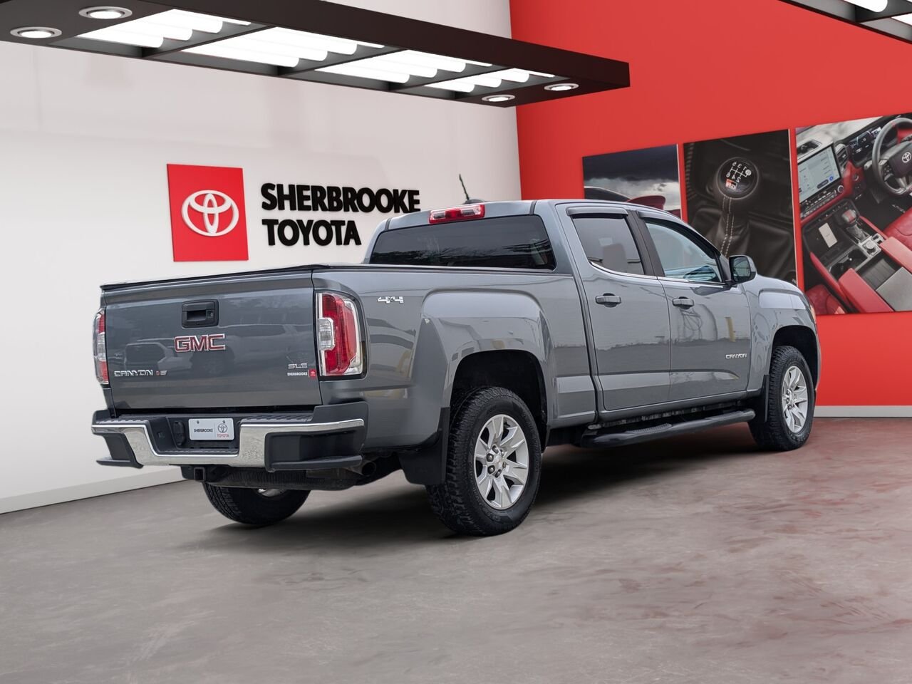 2018 GMC Canyon 1GTG6CEN7J1209170 Grey Sherbrooke - photo #3