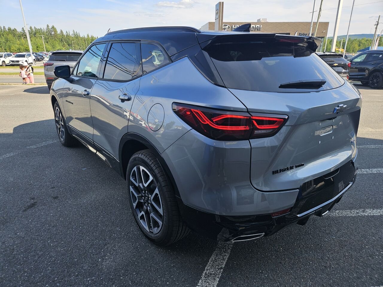 2026 Chevrolet Blazer RS 4 portes TI Sterling Grey Metallic Thetford Mines - photo #4