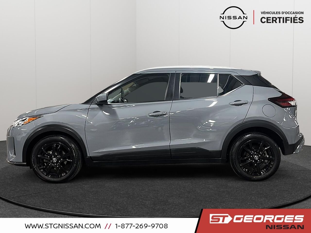 Nissan Kicks 2023 Gris Saint-Georges - photo #4