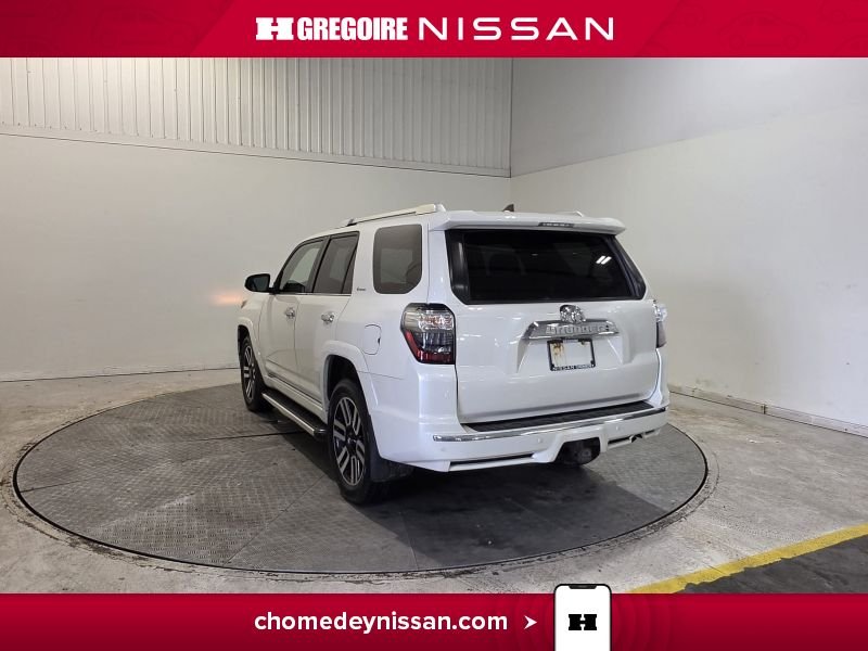 Toyota 4Runner CP7334 | 4WD Limited * Cuir Brun * Mag 20'' * Toit * 7 Plac 2018 Blanc Laval - photo #5