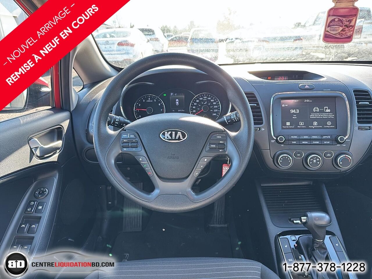 2018 Kia Forte LX+ BA | BD0469 Red Granby - photo #11