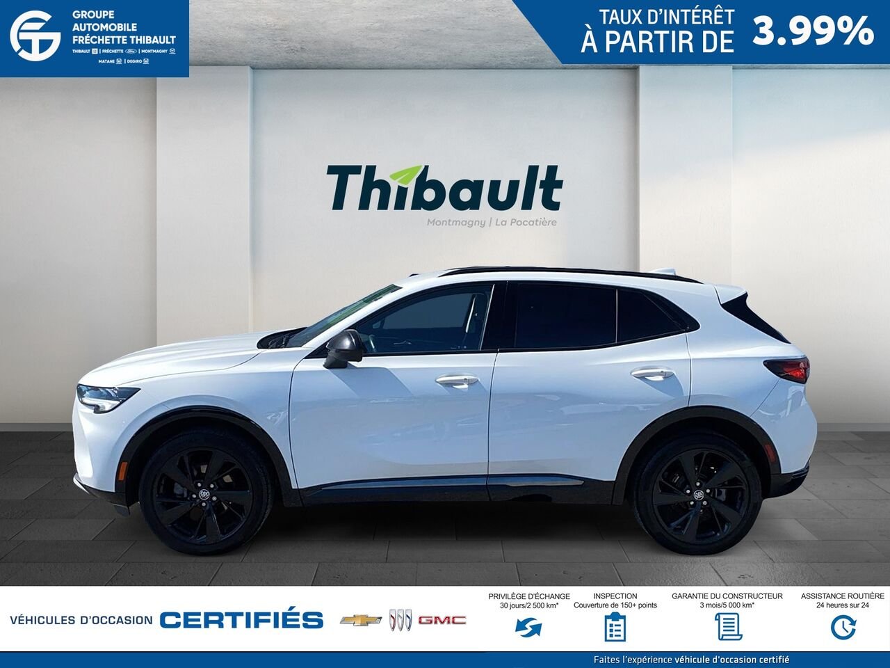 2022 BUICK ENVISION Privilégiée 4 portes TI White Montmagny - photo #4