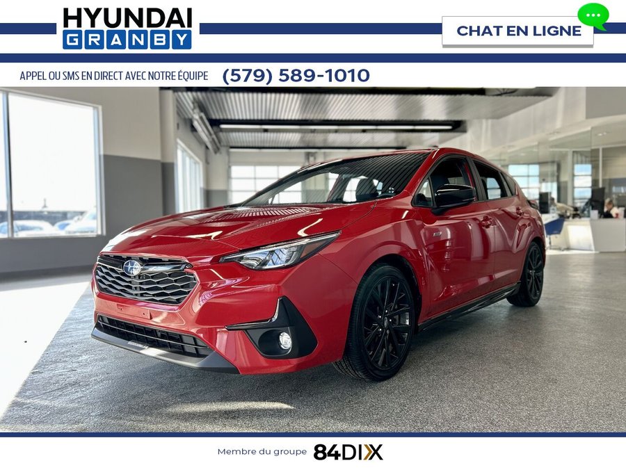 Subaru Impreza RS AWD 2024 Rouge