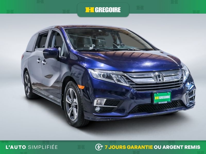 Honda Odyssey 820060 | EX-L AUTO AC CUIR TOIT NAV MAGS CAM RECULE 2019 Bleu Laval - photo #0