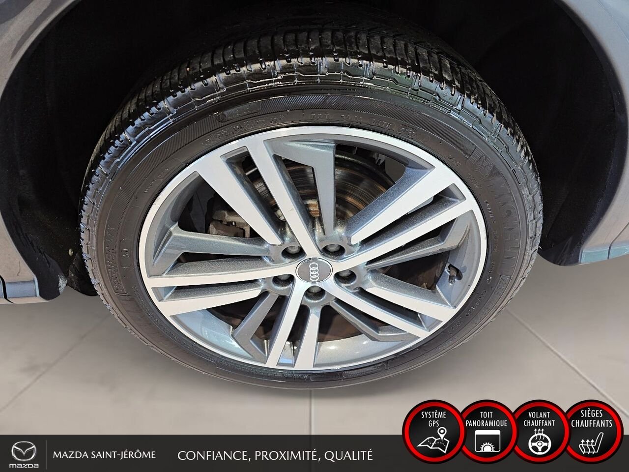 2018 Audi Q5 Grey Sainte-Agathe-des-Monts - photo #11