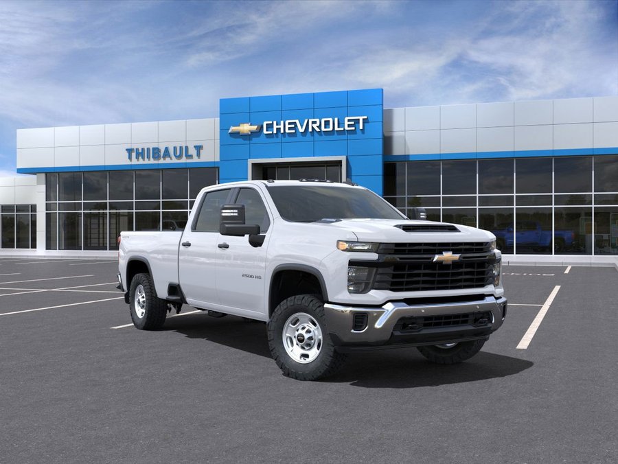 Chevrolet Silverado 2500HD Camion de travail 2025 Blanc sommet