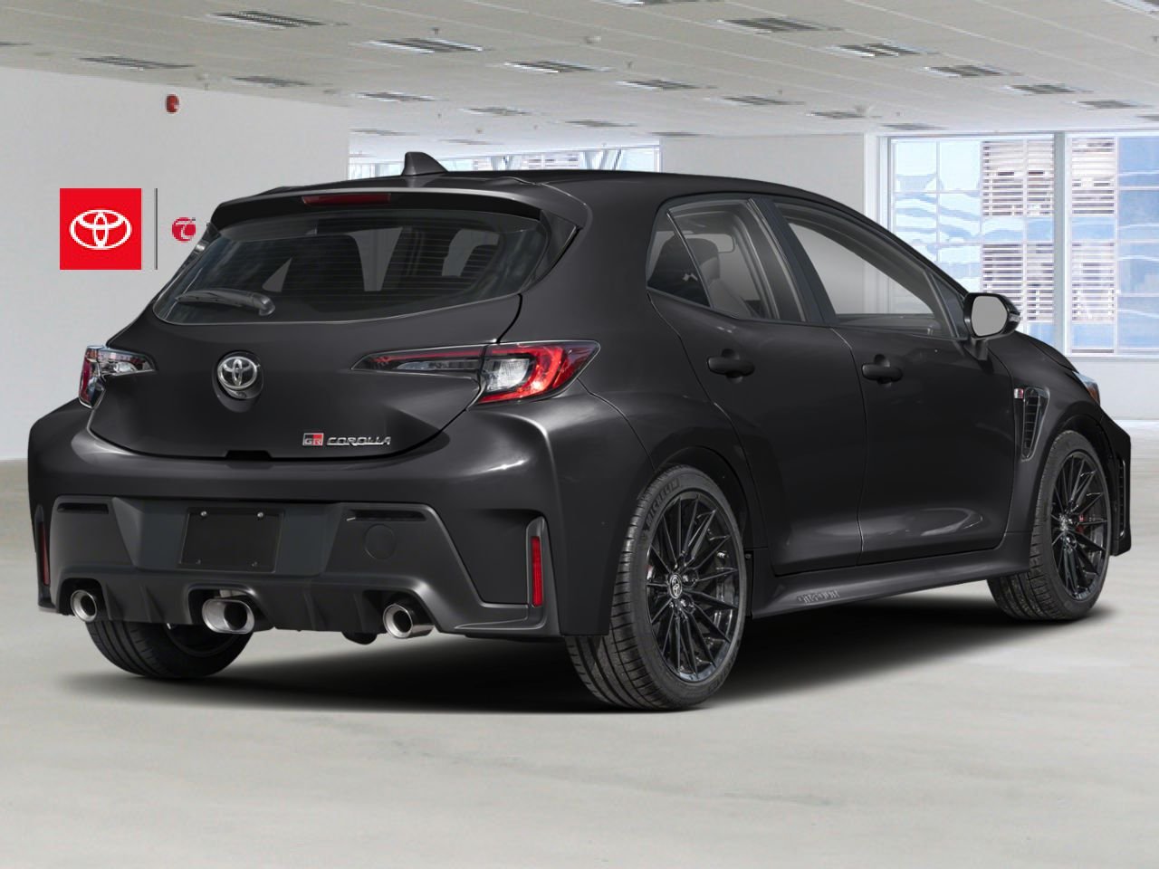 2026 TOYOTA GR Corolla The 2026 Toyota GR Corolla is a rally-bred, high-performance hot hatchback that carries forward major engineering updates, including an increased torque output of 295 lb-ft Black Mississauga - photo #1