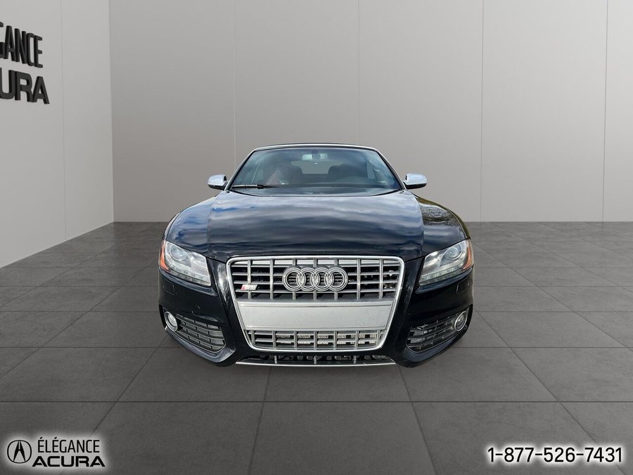 Audi S5 Cabriolet automatique Premium 2 portes 2010 Noir