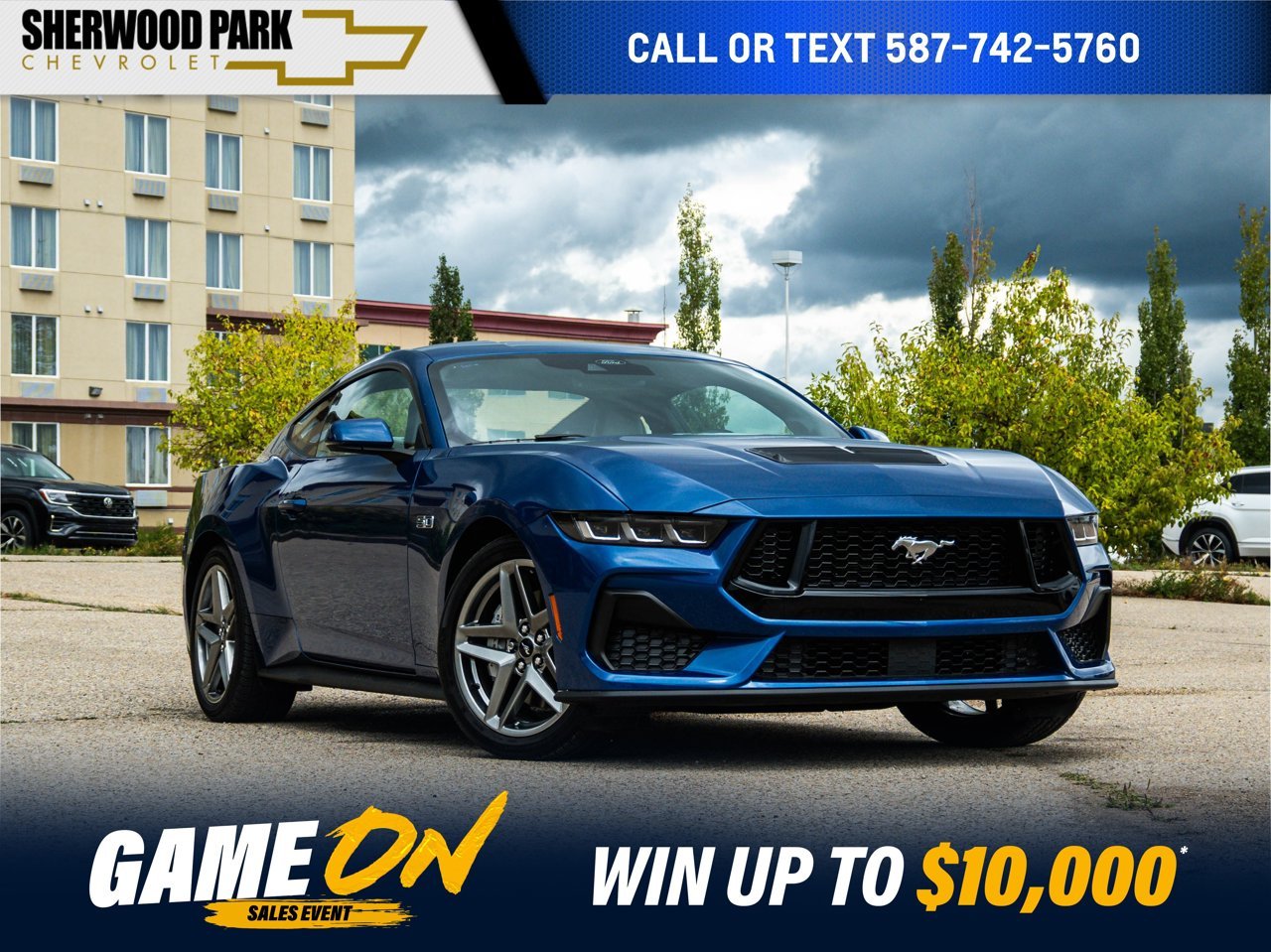 2024 Ford Mustang GT Premium Fastback Blue Sherwood Park - photo #0