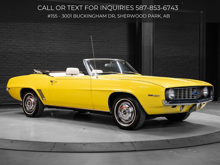 1969 Chevrolet Camaro | Convertible | 307 Ci V8 | 2 Speed
