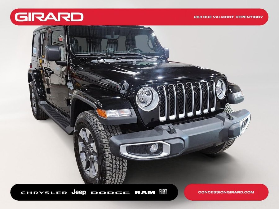 JEEP WRANGLER SAHARA 2023 Noir