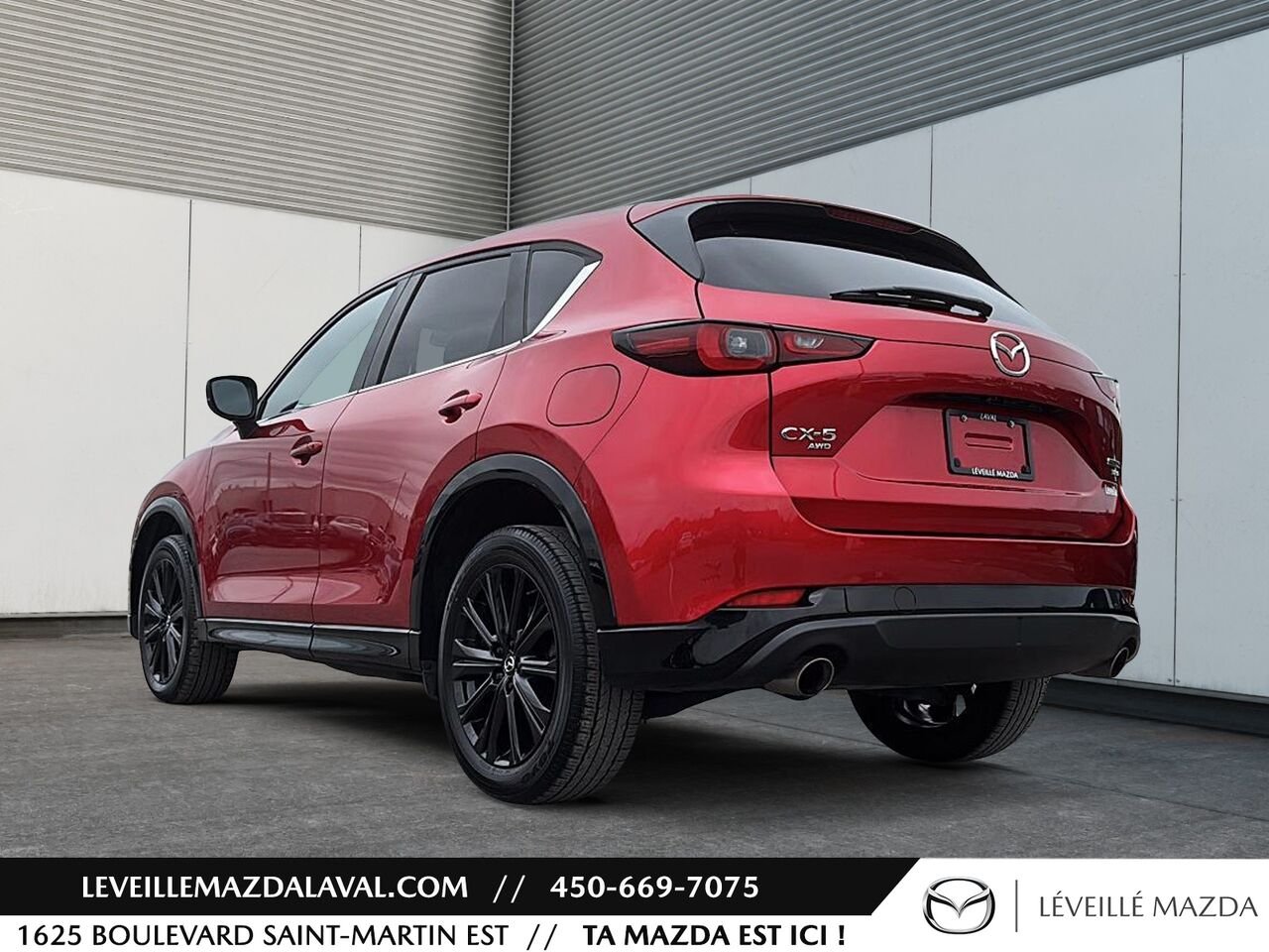 Mazda CX-5 Sport avec moteur turbo TI 2023 Rouge Laval - photo #6