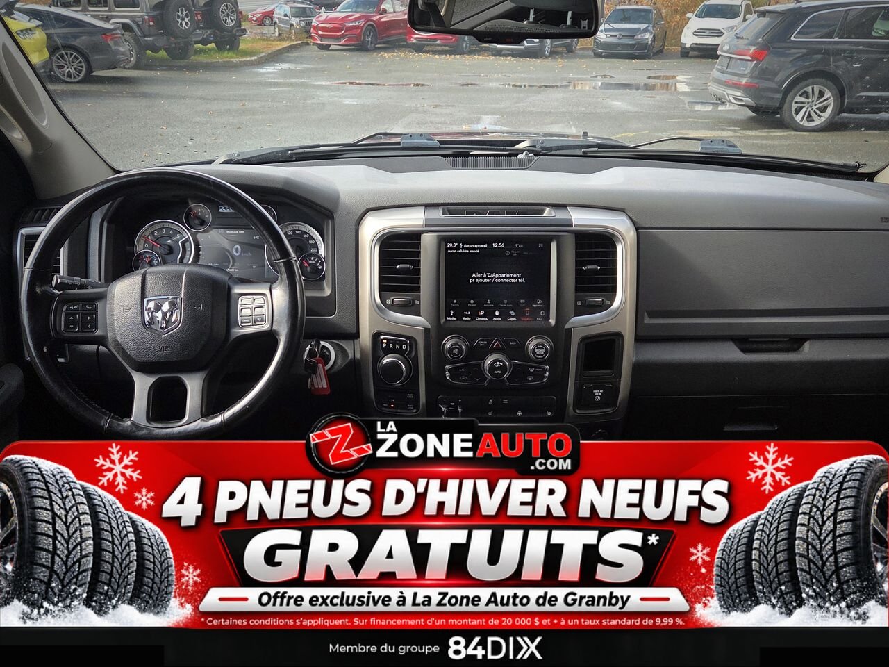 Ram 1500 Ecodiesel SLT 2019 Noir Granby - photo #14