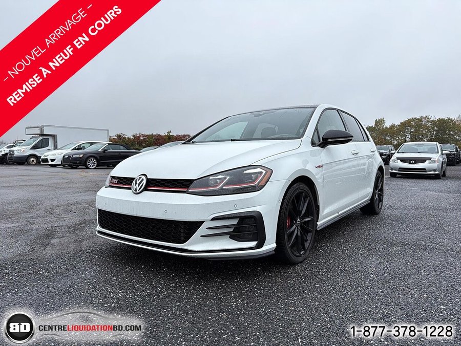 Volkswagen Golf GTI AUTOBAHN 2021 Blanc