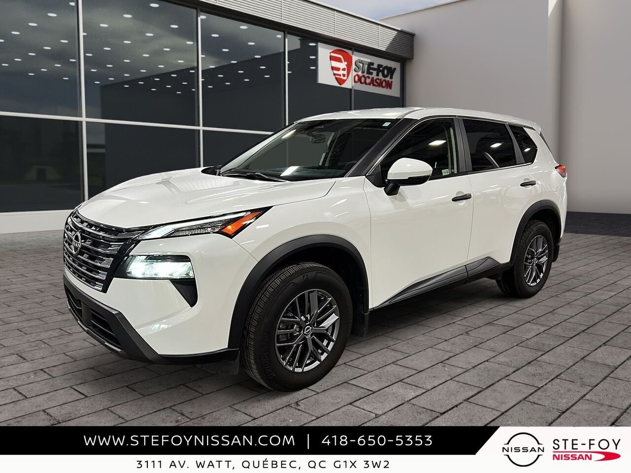 2024 Nissan Rogue S White Ste-Foy - photo #0