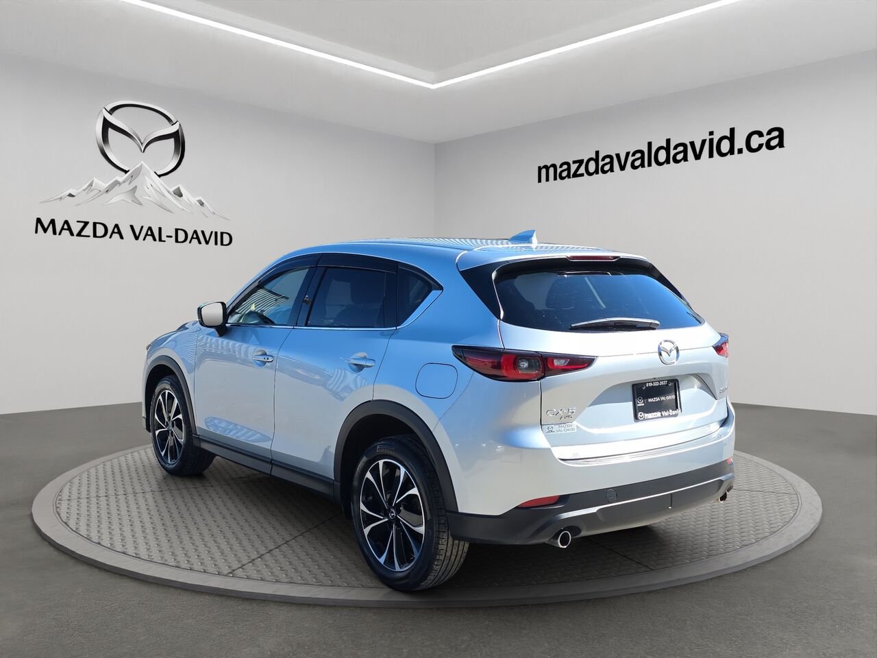 2022 Mazda CX-5 GT TI, Toit ouvrant, navigation, détecteur d'angles morts Silver Val-David - photo #3