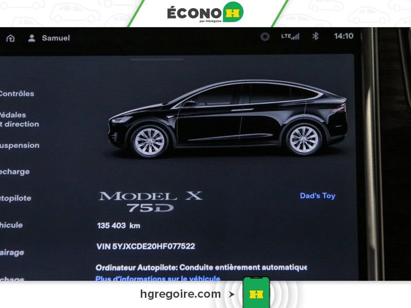 2017 Tesla Model X Black Blainville - photo #18