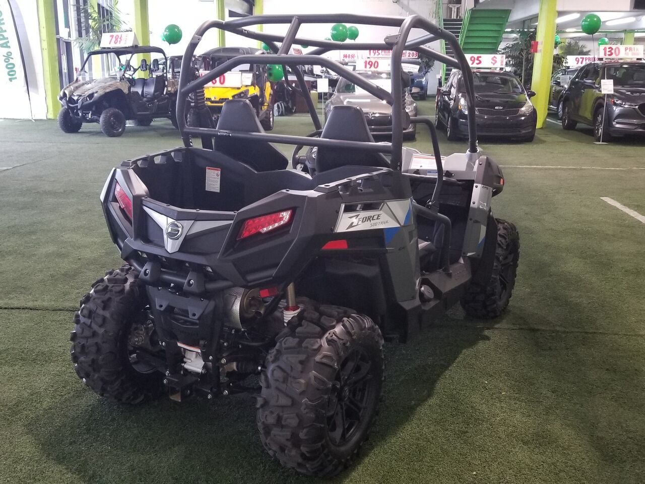 2022 CF MOTO ZForce Grey  - photo #9