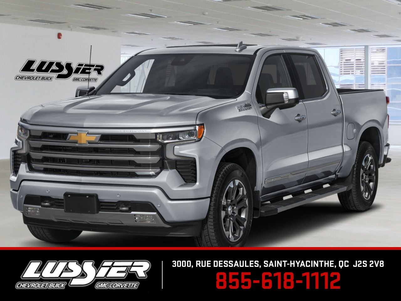 CHEVROLET Silverado 1500 HIGH COUNTRY 2026 GRIS STERLING METALLISE Saint-Hyacinthe - photo #0