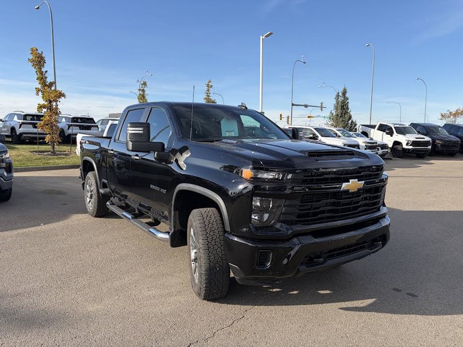 2026 Chevrolet Silverado 2500HD Custom 6.6L Duramax | Safety Package Black