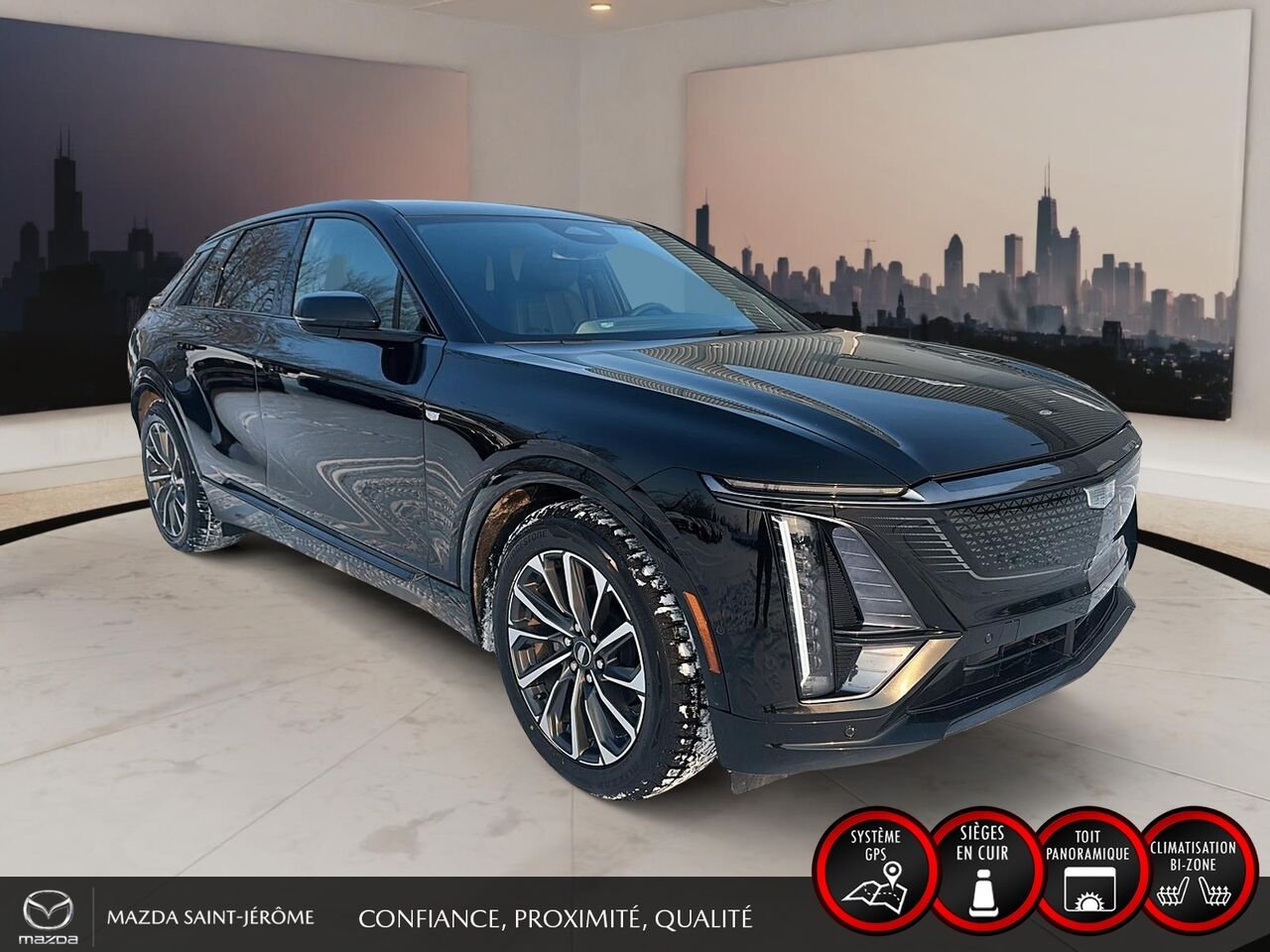 2025 Cadillac LYRIQ Black Sainte-Agathe-des-Monts - photo #3