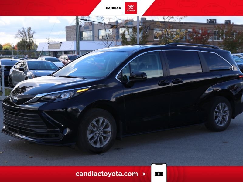 Toyota Sienna LE HYBRID AWD - MAGS 2024 Noir
