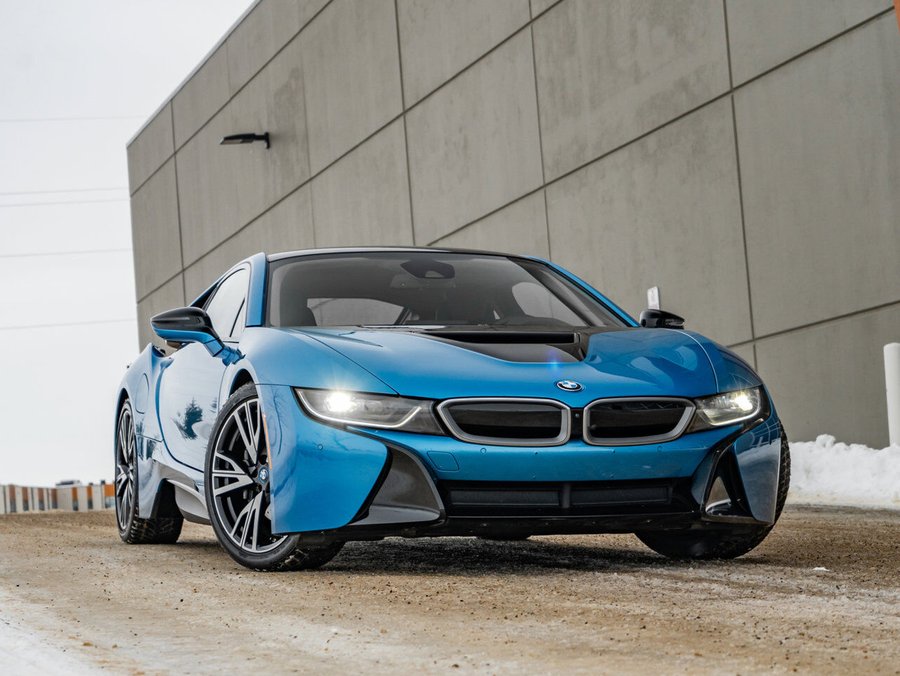 2015 BMW i8 Blue