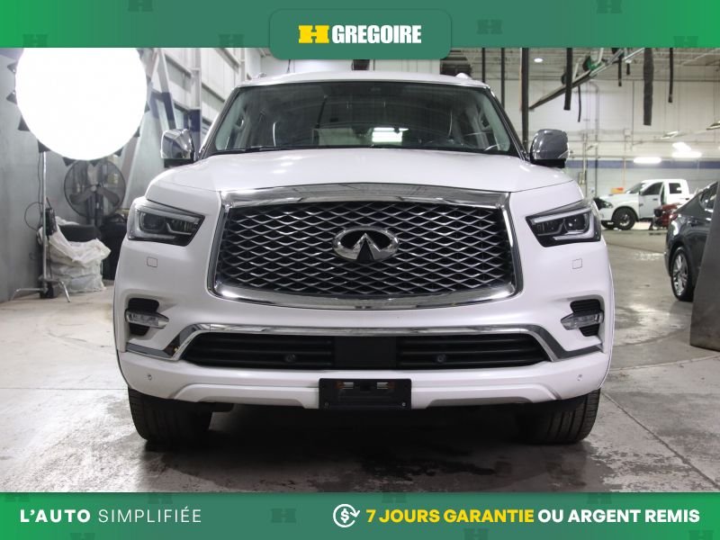 Infiniti QX80 LIMITED AWD AUTO A/C CUIR TOIT NAV GR ELECT MAGS C 2019 Blanc
