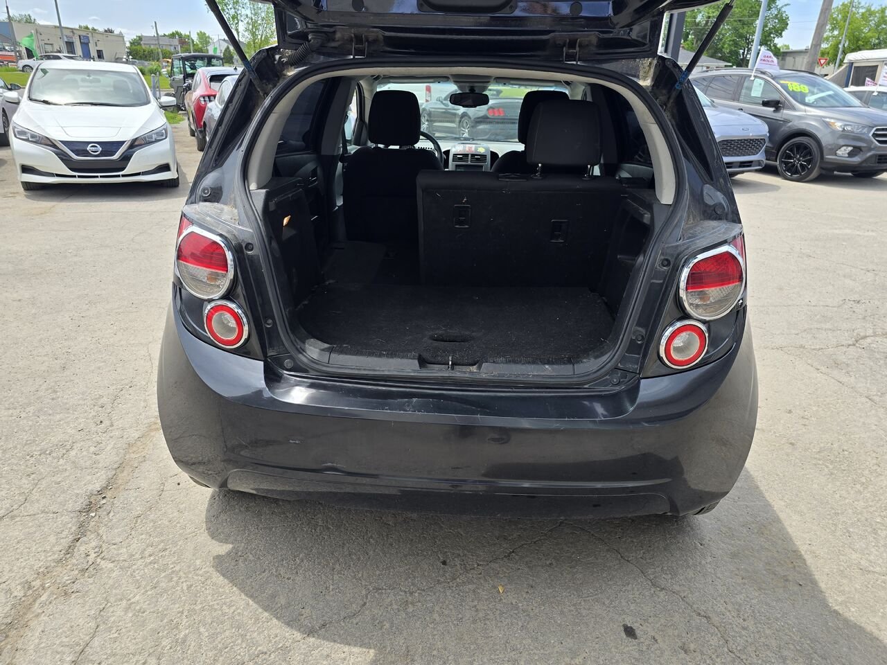 2014 Chevrolet Sonic Black  - photo #3