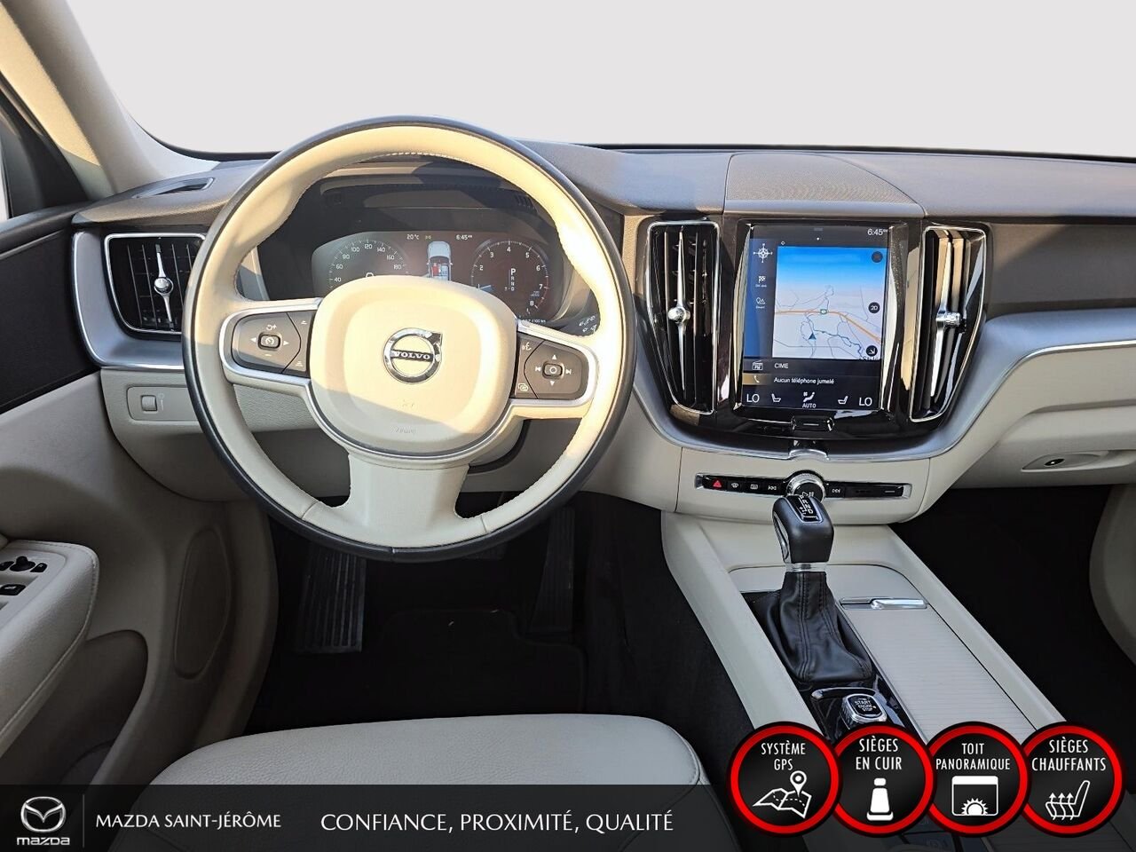 Volvo XC60 2019 Gris Ste-Agathe des Monts - photo #22