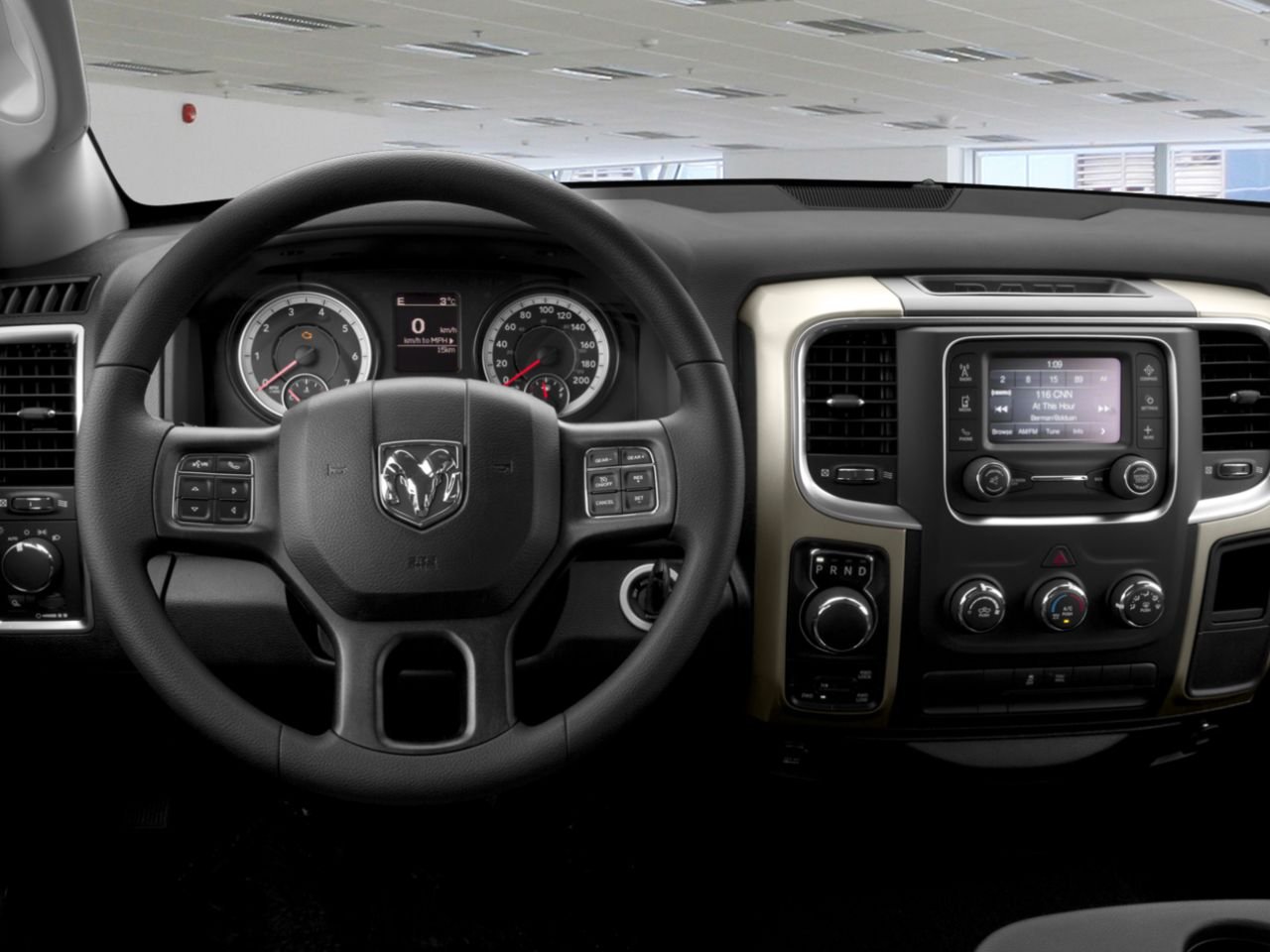 2016 Ram 1500 Cabine quad 4RM, 140,5 po SLT | 27-0112B Black Granby - photo #3