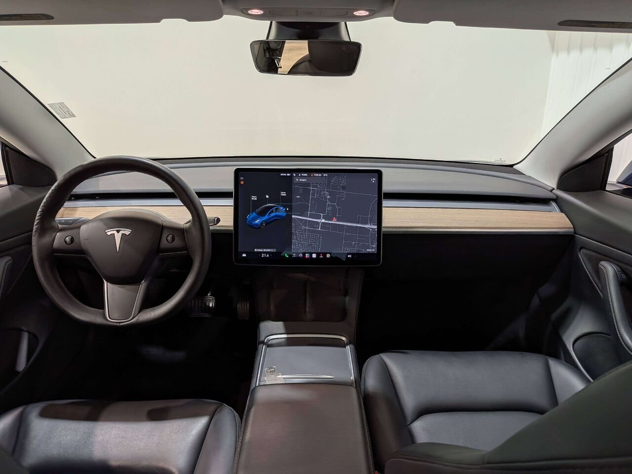 Tesla Model 3 Standard Range Plus RWD 2021 Bleu Val-David - photo #13