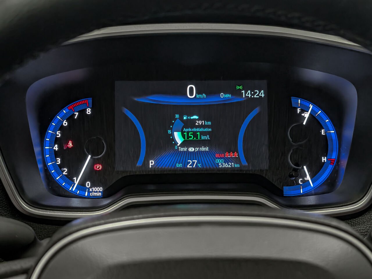 Toyota Corolla Cross AWD XLE AWD Cuir Toit Ouvrant Volant Chauffant 2022 Gris Sherbrooke - photo #18