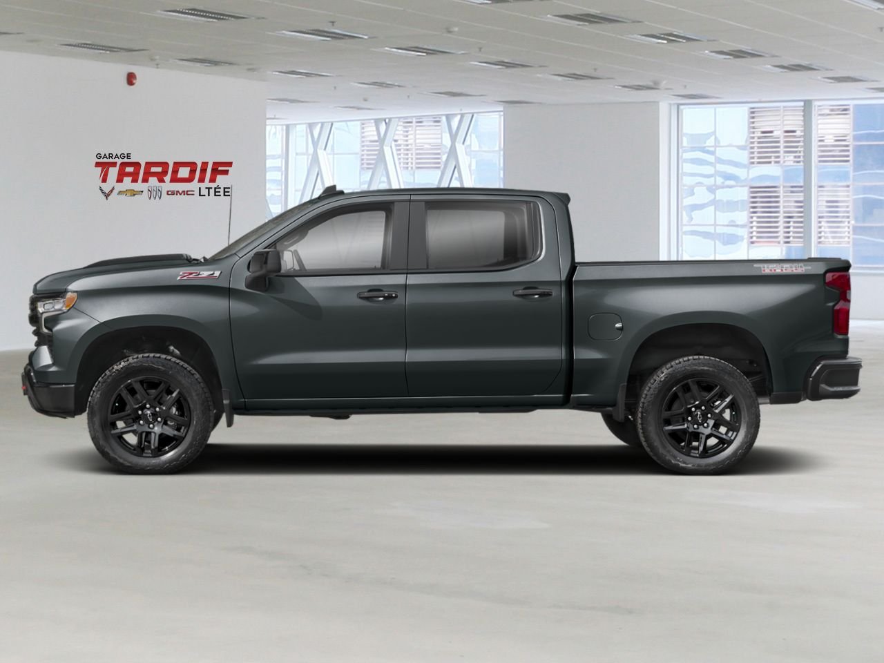 CHEVROLET Silverado 1500 LT Trail Boss cabine multiplace 4RM 157 po 2026 Gris cyprès Amos - photo #1