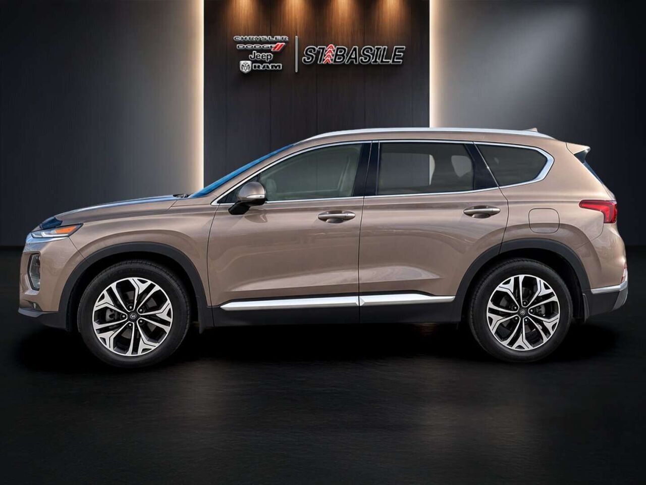 Hyundai SANTA FE 2019 Brun Saint-Basile-le-Grand - photo #3
