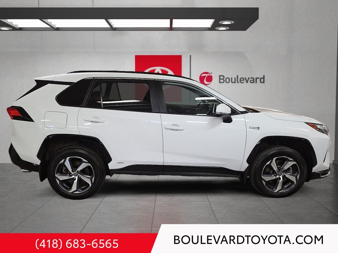 2023 Toyota RAV4 Prime 99905A-72 | PRIME, SE, AWD White Québec - photo #2