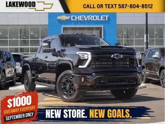 2024 Chevrolet Silverado 2500HD 2024 Black