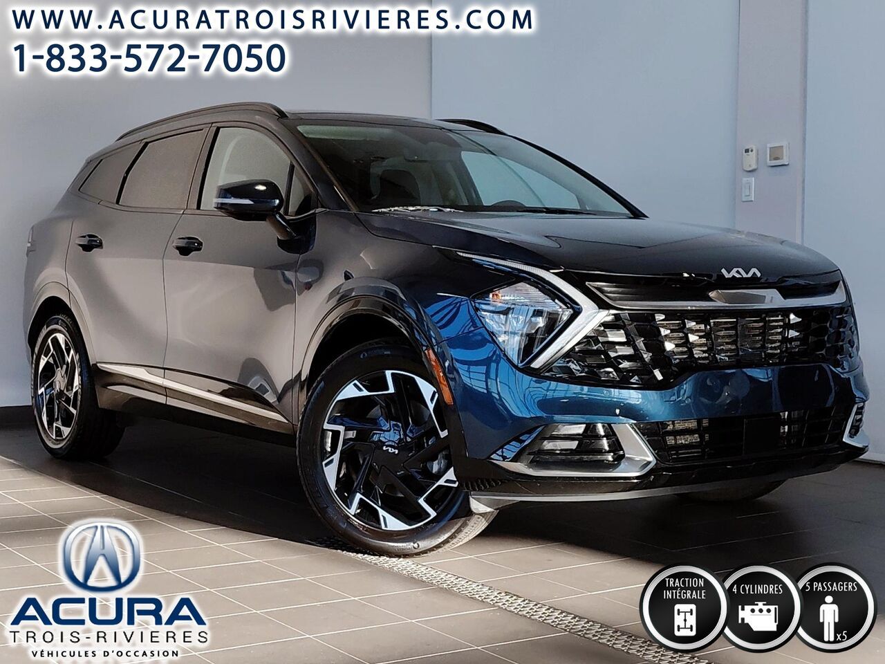 Blue 2023 Kia Sportage SUV / Crossover Automatic