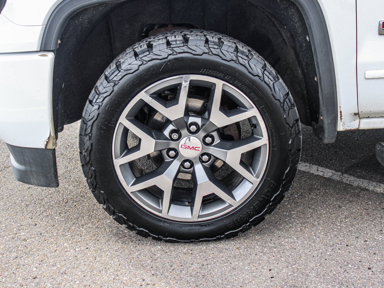 2016 GMC Sierra 1500 4WD Crew Cab 143.5 SLT White Sherwood Park - photo #11