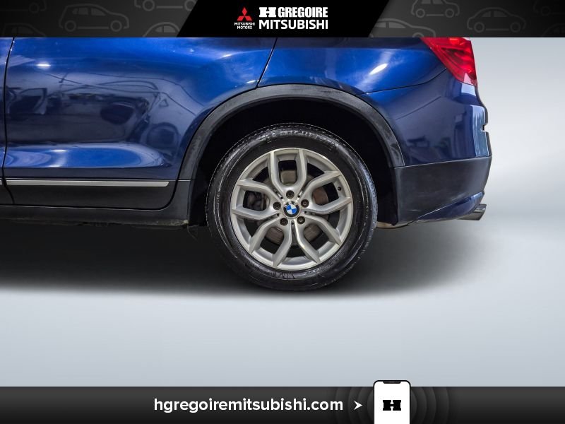 BMW X3 2014 Bleu Blainville - photo #11