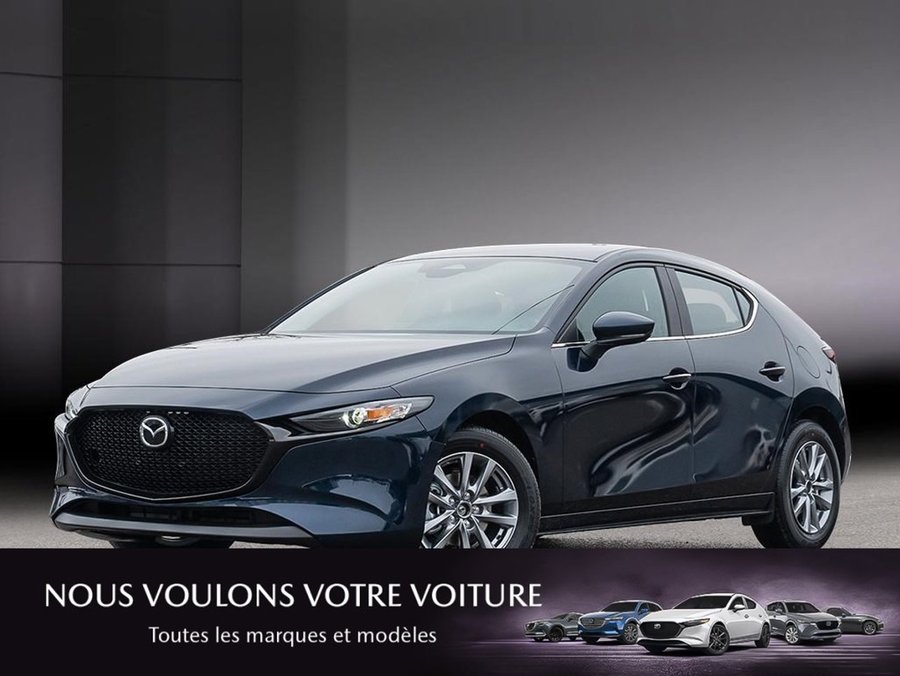 2026 Mazda Mazda3 Sport GX Deep Crystal Blue Mica