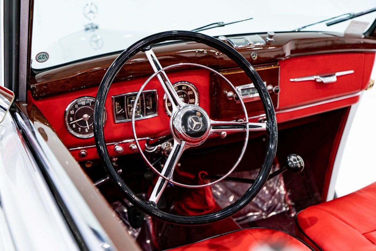 Mercedes-Benz 170S Cabriolet B Wonderfully Presented Old Restoration 1950 Gris Montréal - photo #11