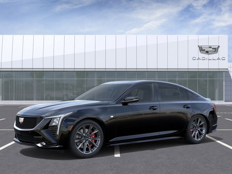 2026 CADILLAC CT5 CT5 SEDAN 2.0L TWIN-SCROLL TURBO SPORT AWD (1SE) Black Raven Laval - photo #1