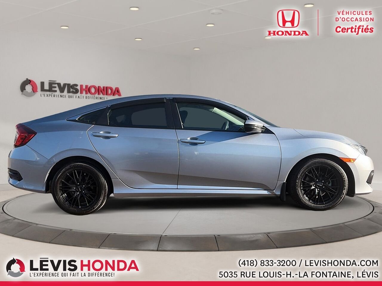 2018 Honda Civic Berline LX CVT Silver Lévis - photo #4